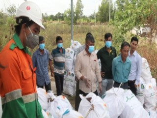 Tập đoàn Lộc Trời cùng nông dân thu gom hơn 6 tấn bao bì thuốc bảo vệ thực vật