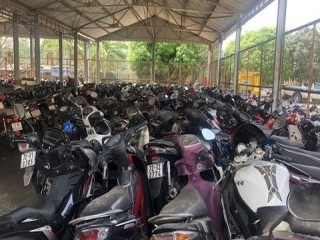 Công an Vũng Tàu tìm chủ sở hữu hàng trăm xe máy, ô tô quá hạn tạm giữ