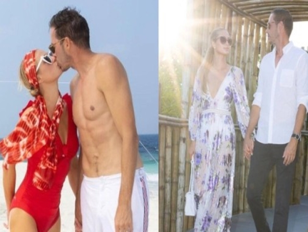 Paris Hilton và chồng kỉ niệm ngày cưới tại hòn đảo riêng